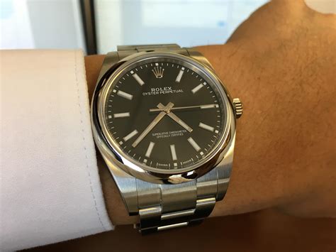 rolex op 39 too large|rolex oyster perpetual 39 black.